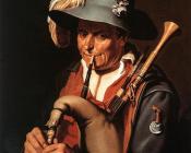 亚伯拉罕 布隆梅特 : The Bagpiper